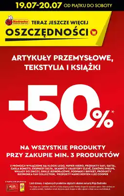 Biedronka Tekstylia oferta