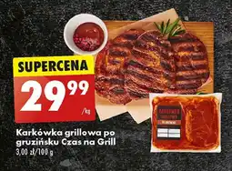 Biedronka Karkówka grillowa po gruzińsku Czas Na Grill oferta
