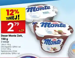 Twój Market Deser Monte Zott, 150 g oferta