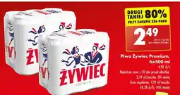 Biedronka Piwo Żywiec Jasne Pełne oferta