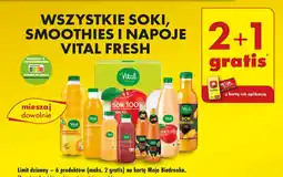 Biedronka Smoothie jabłko-mango-dynia Vital Fresh oferta