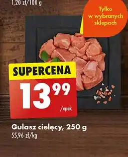 Biedronka Gulasz cielęcy oferta