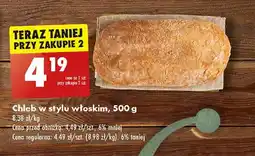 Biedronka Chleb typu włoskiego oferta