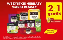 Biedronka Herbata owoce leśne Remsey Intensitea oferta