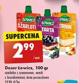 Biedronka Deser szarlotka Łowicz oferta