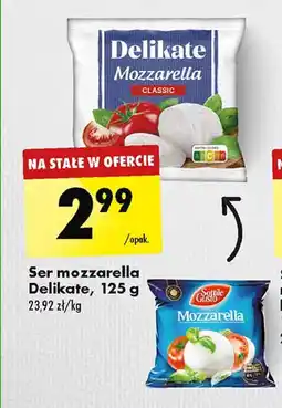 Biedronka Ser mozzarella Delikate oferta