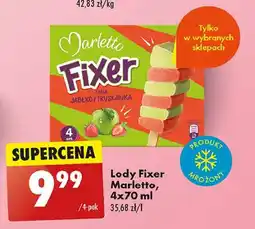 Biedronka Lody Marletto Fixer oferta