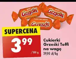 Cukierki toffi Goplana Grześki