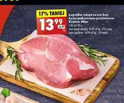 Biedronka Łopatka wieprzowa bez kości Kraina Mięs oferta
