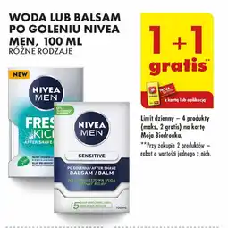 Biedronka Balsam po goleniu łagodzący Nivea Men Sensitive oferta
