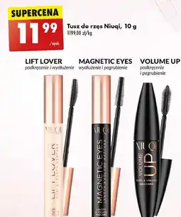 Biedronka Tusz do rzęs volume up Niuqi oferta