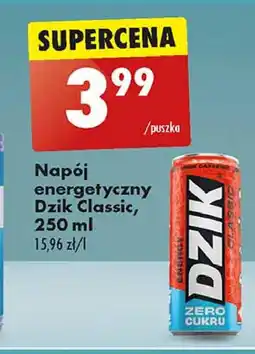 Biedronka Napój energetyczny zero kalorii Wk Dzik oferta