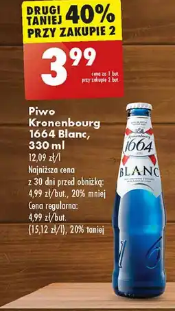 Biedronka Piwo 1664 Blanc oferta