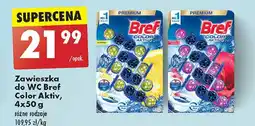 Biedronka Zawieszka do wc cytryna Bref Color Aktiv (Wcześniej Blue Active) oferta