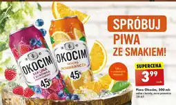 Biedronka Piwo Okocim Mocna Pomarańcza oferta