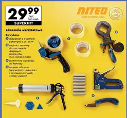 Biedronka Dyspenser + 3 taśmy pakowe 66 m Niteo Tools oferta