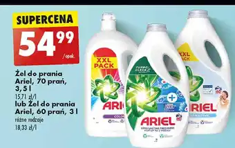 Biedronka Płyn do prania lenor Ariel oferta