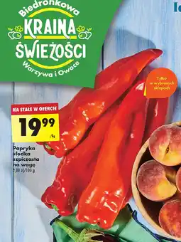 Biedronka Papryka słodka szpiczasta oferta