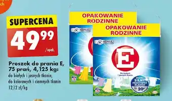 Biedronka Proszek do prania białych i jasnych tkanin E oferta