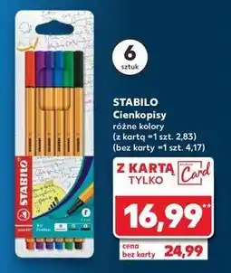 Kaufland Cienkopis point mix Stabilo oferta