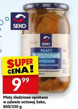 Twój Market Seko Płaty śledziowe opiekane w zalewie octowej 800g/330g oferta
