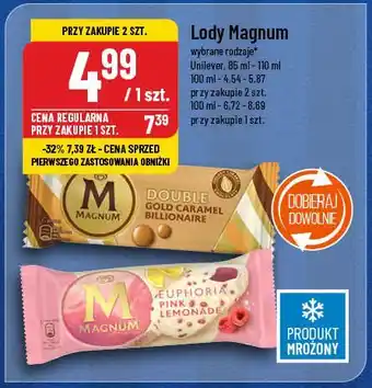 Polomarket Lody Magnum oferta