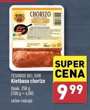 ALDI Chorizo Tesoros Del Sur oferta