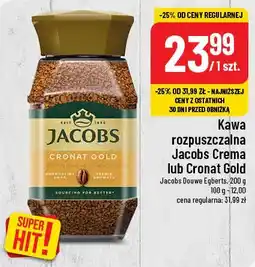 Polomarket Kawa rozpuszczalna Jacobs Crema lub Cronat Gold oferta