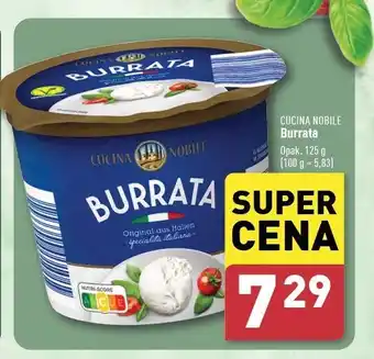 ALDI Ser burrata Cucina Nobile oferta