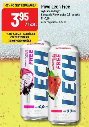 Polomarket Piwo Lech Free oferta