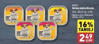 ALDI Karma dla psa z drobiem Romeo (Karma) oferta