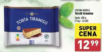 ALDI Torcik tiramisu Cucina Nobile oferta