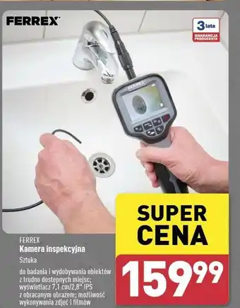 ALDI Kamera inspekcyjna Ferrex oferta
