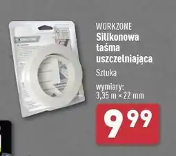 ALDI Taśma silikonowa uszczelniająca 22 mm x 3.35 m Workzone oferta