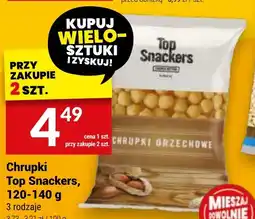 Twój Market Top Snackers Chrupki orzechowe 120-140g oferta