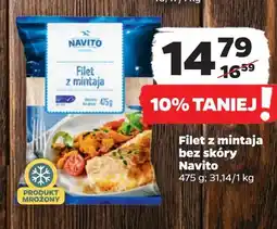 Netto Filet z mintaja Navito oferta