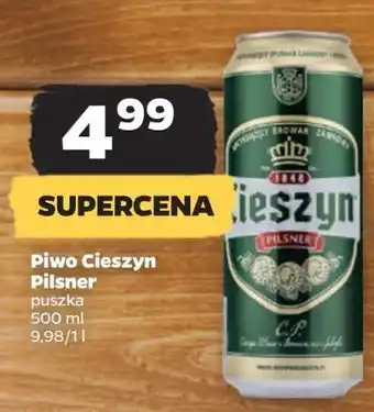 Netto Piwo Cieszyn Pilsner oferta