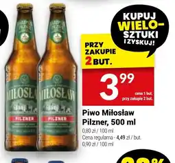 Twój Market Piwo  Milosław Pilzner 500 ml oferta