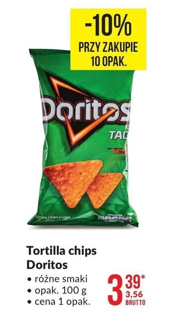 Makro Tortilla chips Doritos 100g oferta