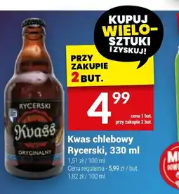 Twój Market Kwas chlebowy Rycerski 330 ml oferta
