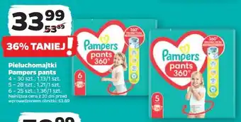 Netto Pieluszki dla dzieci 4 Pampers Pants oferta