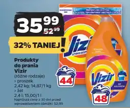 Netto Proszek do prania kolorów Vizir oferta