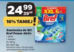 Netto Kostka do wc 4 function lemon Bref Power Aktiv oferta
