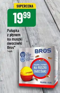 Pułapka z płynem na muszki owocówki Bros
