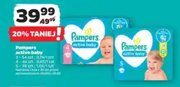 Netto Pieluszki dla dzieci 5 Pampers Active Baby oferta