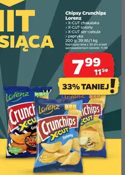 Netto Chipsy chakalaka Crunchips X-Cut oferta