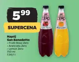 Netto Napój frutti rossi zero San Benedetto oferta