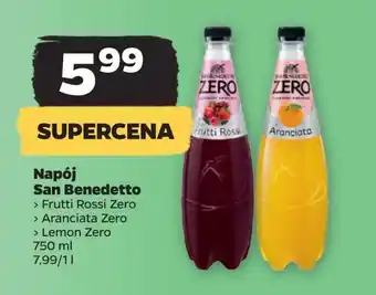 Netto Napój aranciata zero San Benedetto oferta