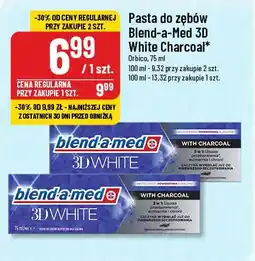 Polomarket Pasta do zębów Blend-a-Med 3D White Charcoal oferta