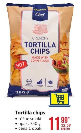 Makro Tortilla chips 750g oferta